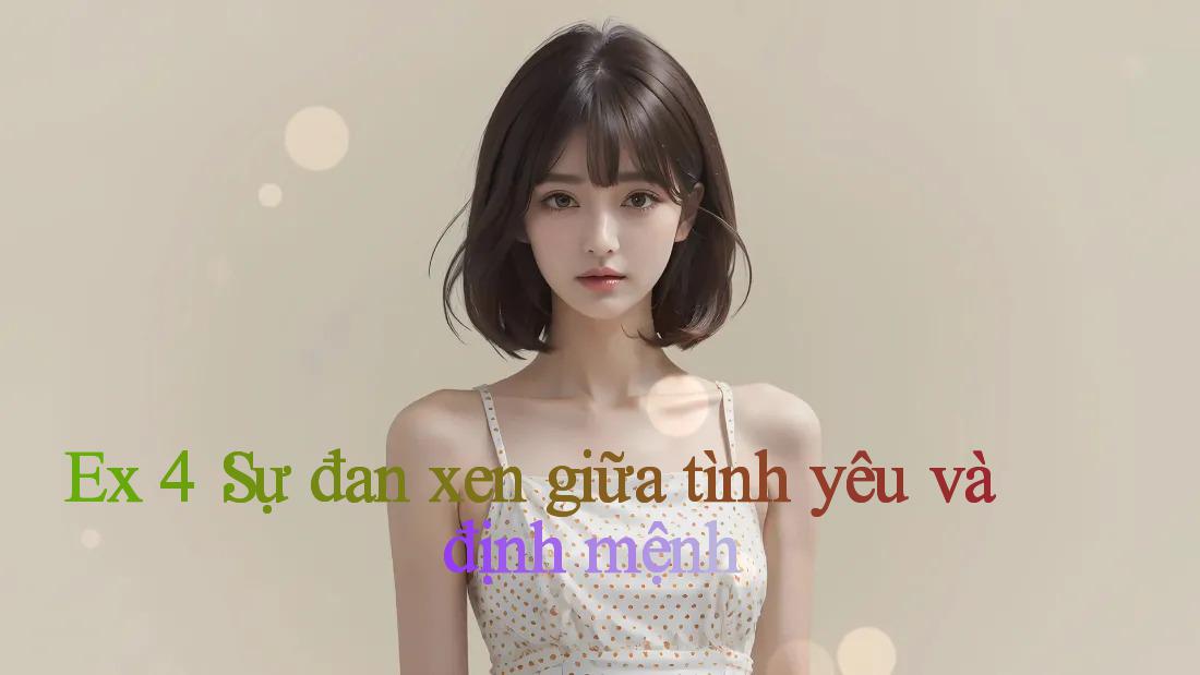 Ex 4： Sự đan xen giữa tình yêu và định mệnh